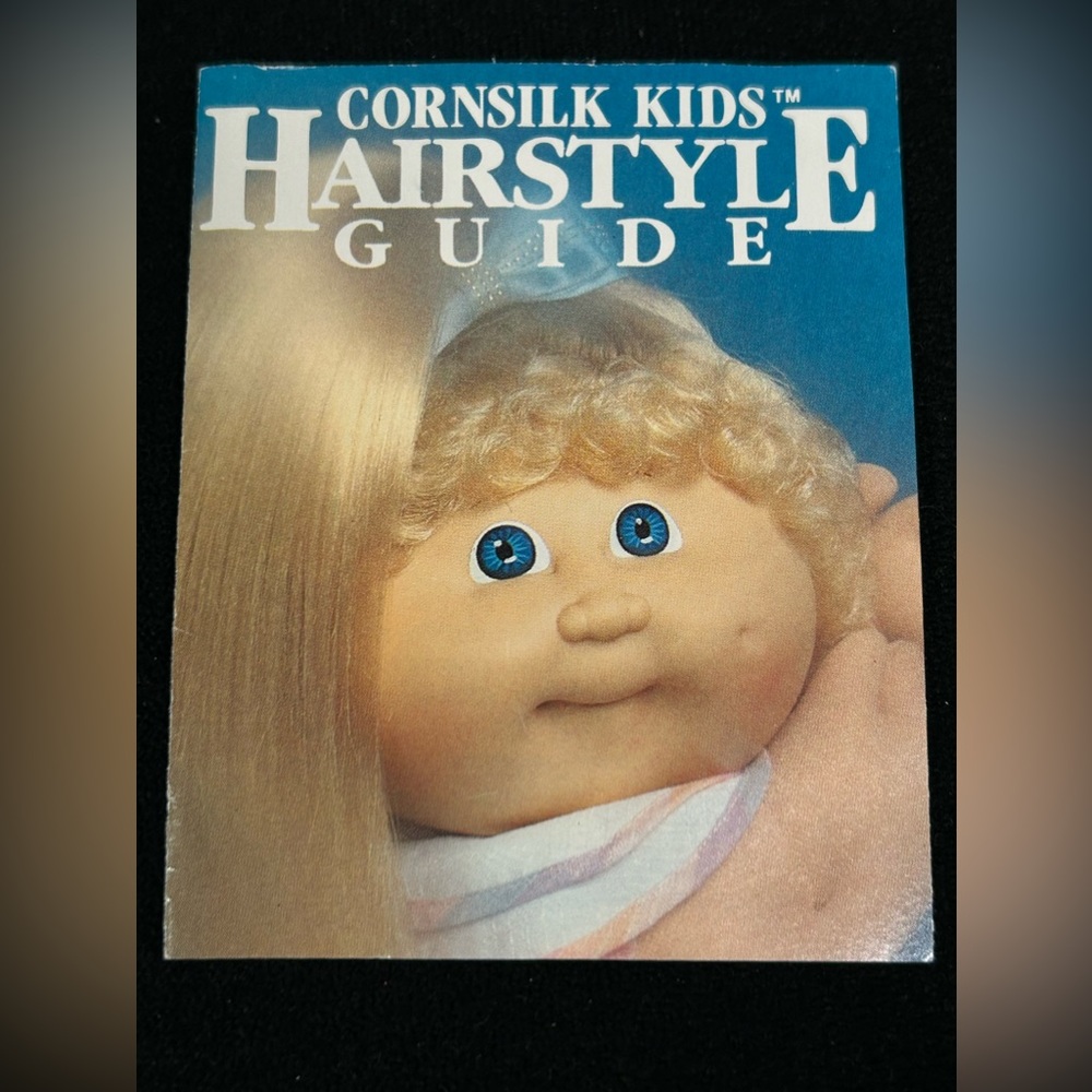VTG Coleco Cabbage Patch Cornsilk Doll 1986 Girl Auburn Hair Mold 8 Guid… - Picture 11 of 15